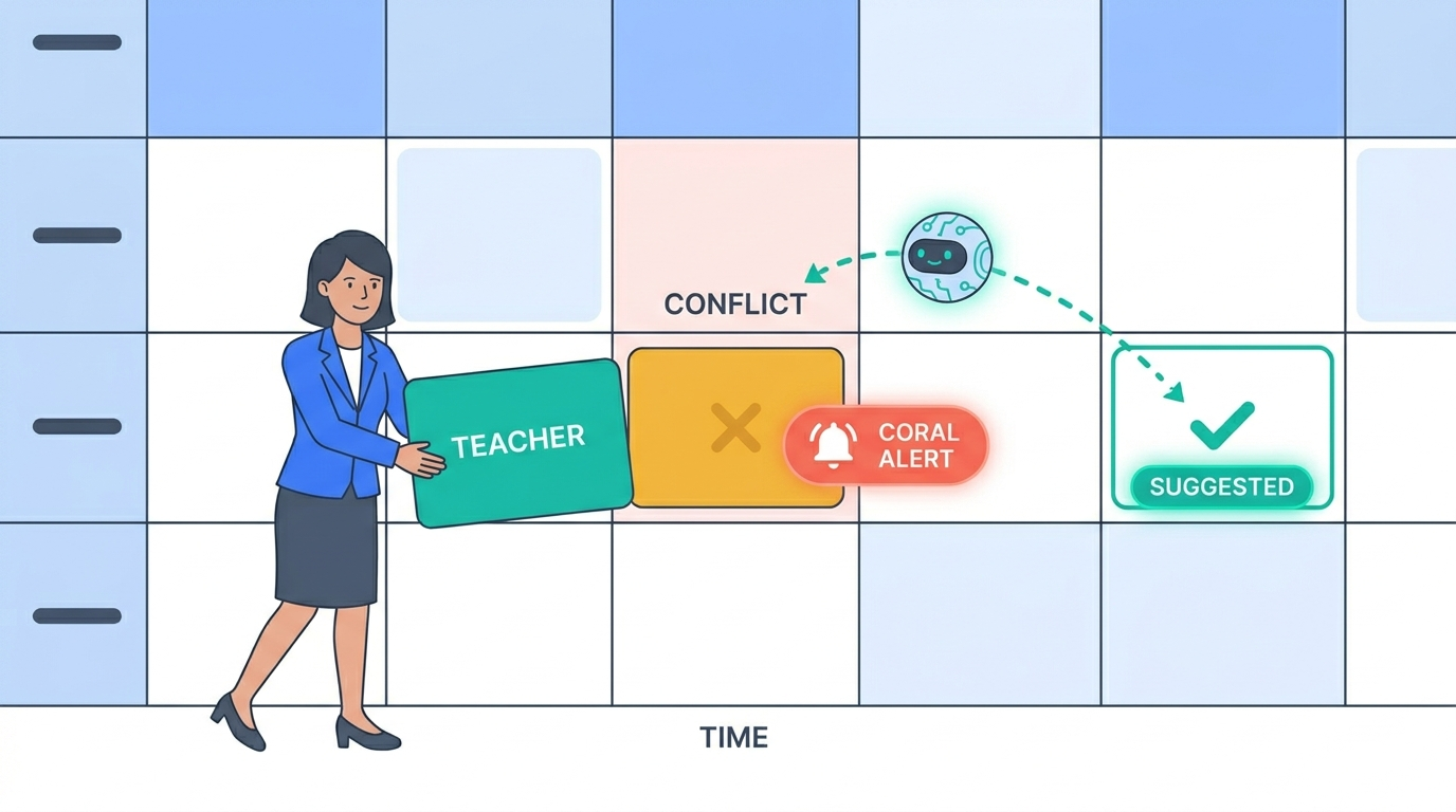 Auto timetable generation workflow